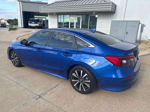 Aegean Blue Metallic 2024 Honda Civic EX