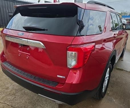 Rapid Red Metallic Tinted Clearcoat 2020 Ford Explorer XLT
