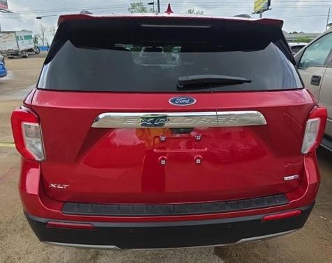 Rapid Red Metallic Tinted Clearcoat 2020 Ford Explorer XLT