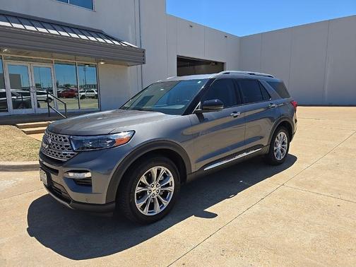 Carbonized Gray Metallic 2022 Ford Explorer Limited