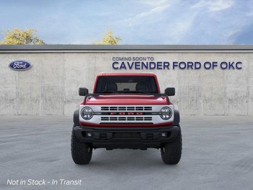 Ruby Red Metallic Tinted Clearcoat 2026 Ford Bronco Heritage Edition