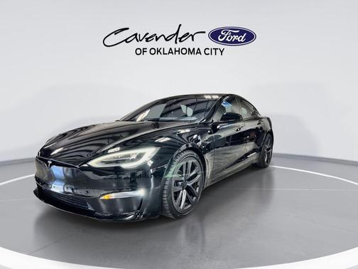 Black 2021 Tesla Model S Plaid