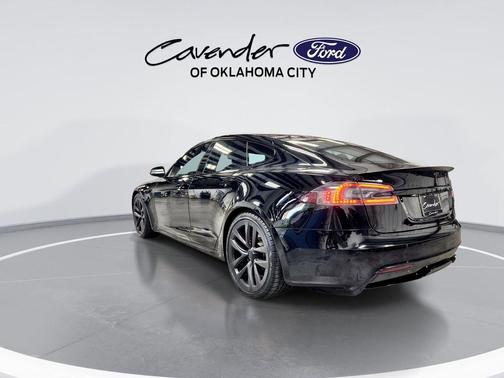 Black 2021 Tesla Model S Plaid