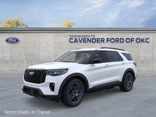 Star White 2026 Ford Explorer ST-Line