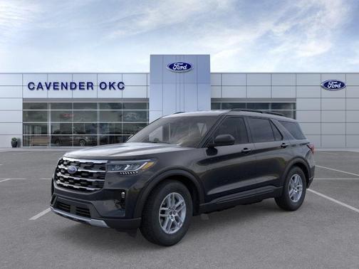 Agate Black Metallic 2026 Ford Explorer Active