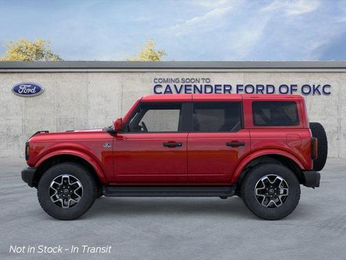 Ruby Red Metallic Tinted Clearcoat 2026 Ford Bronco Outer Banks