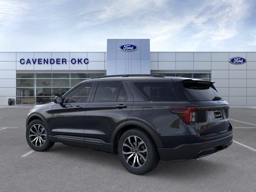 Agate Black Metallic 2026 Ford Explorer ST-Line