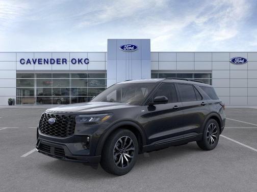 Agate Black Metallic 2026 Ford Explorer ST-Line