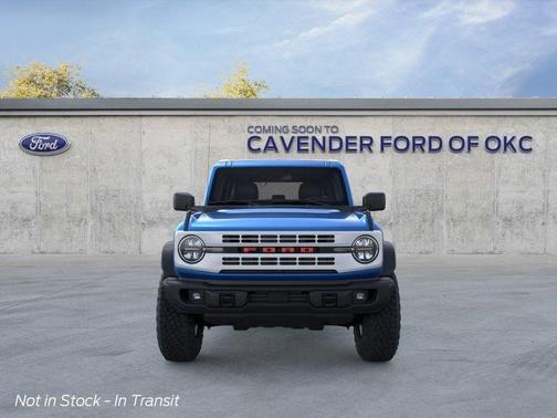 Velocity Blue Metallic 2026 Ford Bronco Heritage Edition