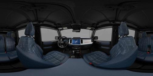 Velocity Blue Metallic 2026 Ford Bronco Heritage Edition