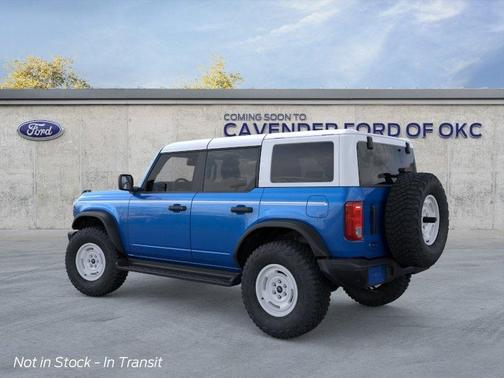 Velocity Blue Metallic 2026 Ford Bronco Heritage Edition