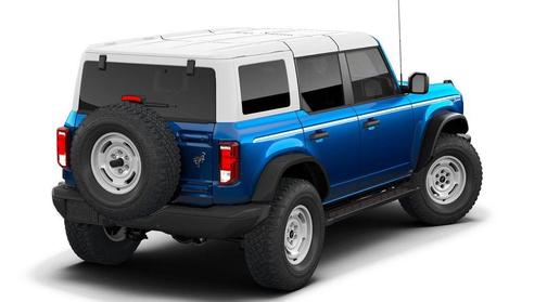 Velocity Blue Metallic 2026 Ford Bronco Heritage Edition
