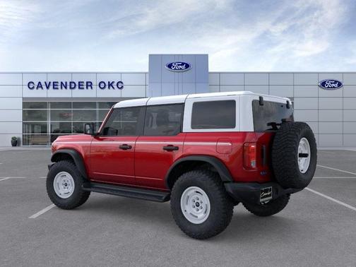 Ruby Red Metallic Tinted Clearcoat 2026 Ford Bronco Heritage Edition