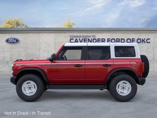 Ruby Red Metallic Tinted Clearcoat 2026 Ford Bronco Heritage Edition