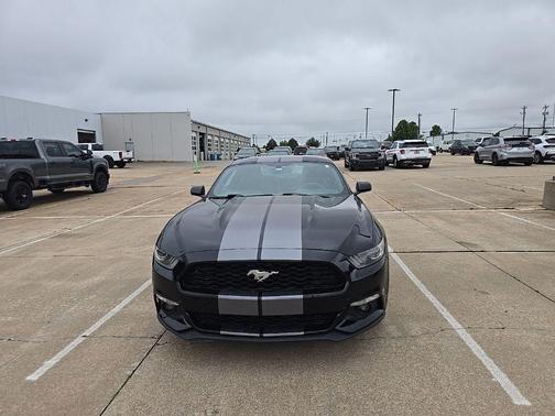 Shadow Black 2017 Ford Mustang EcoBoost