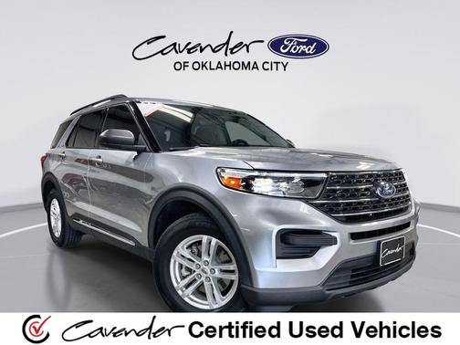 Iconic Silver Metallic 2023 Ford Explorer XLT