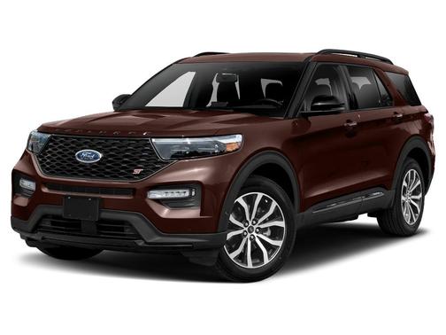 Rich Copper Metallic Tinted Clearcoat 2020 Ford Explorer ST