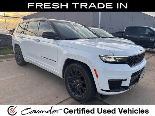 Bright White Clearcoat 2024 Jeep Grand Cherokee L Summit