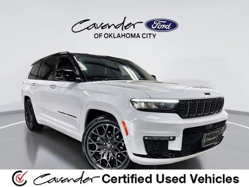 Bright White Clearcoat 2024 Jeep Grand Cherokee L Summit
