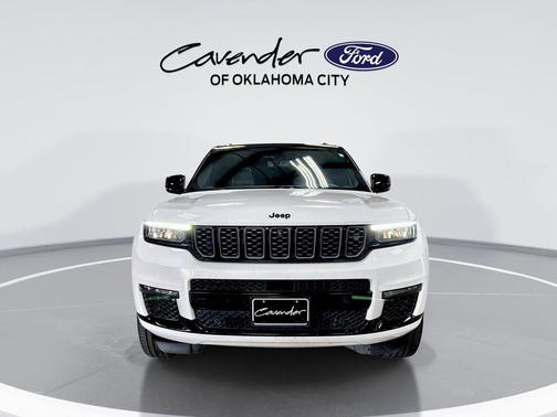 Bright White Clearcoat 2024 Jeep Grand Cherokee L Summit