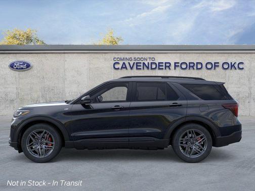 Agate Black Metallic 2026 Ford Explorer ST-Line