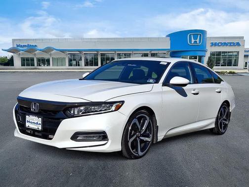Platinum White Pearl 2019 Honda Accord Sport 2.0T
