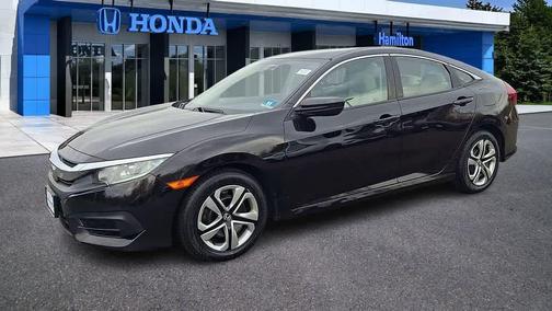 Burgundy Night Pearl 2018 Honda Civic LX