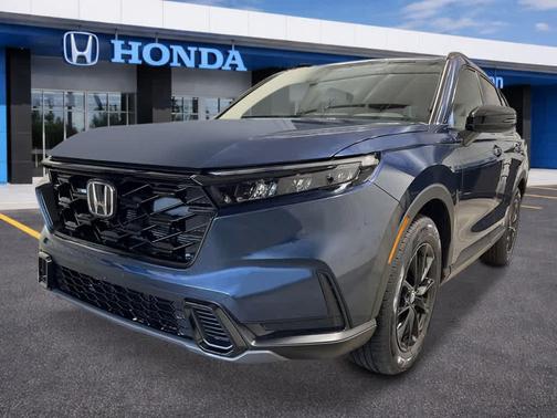 Canyon River Blue Metallic 2026 Honda CR-V Hybrid Sport AWD