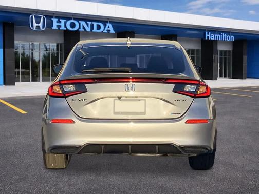 Solar Silver Metallic 2026 Honda Civic Hybrid Sport