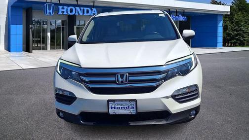 White Diamond Pearl 2017 Honda Pilot EX-L