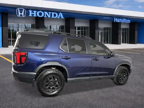 Obsidian Blue Pearl 2026 Honda Passport AWD TrailSport Blackout