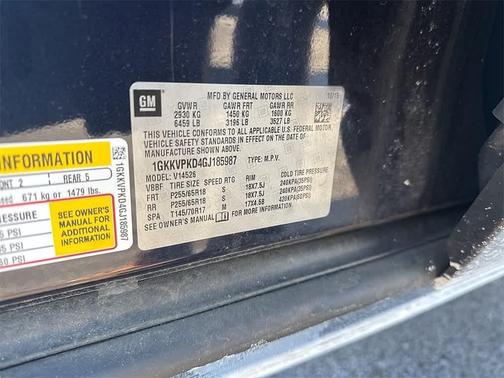 2016 GMC Acadia SLE-2