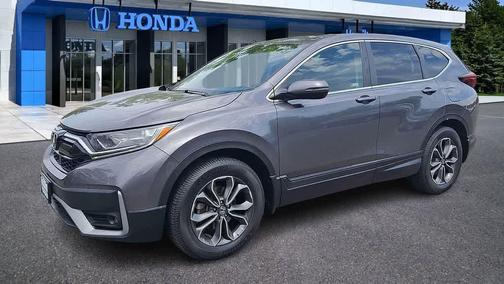Modern Steel Metallic 2021 Honda CR-V AWD EX
