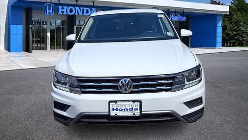 Pure White 2021 Volkswagen Tiguan 2.0T SE 4MOTION