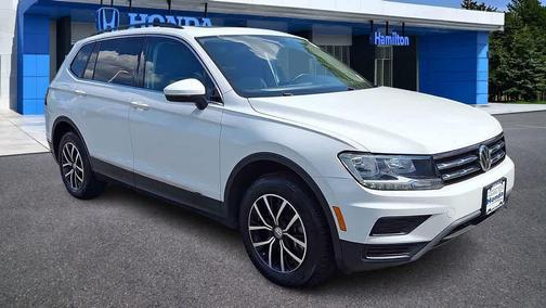 Pure White 2021 Volkswagen Tiguan 2.0T SE 4MOTION