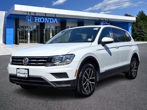 Pure White 2021 Volkswagen Tiguan 2.0T SE 4MOTION