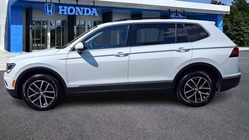 Pure White 2021 Volkswagen Tiguan 2.0T SE 4MOTION