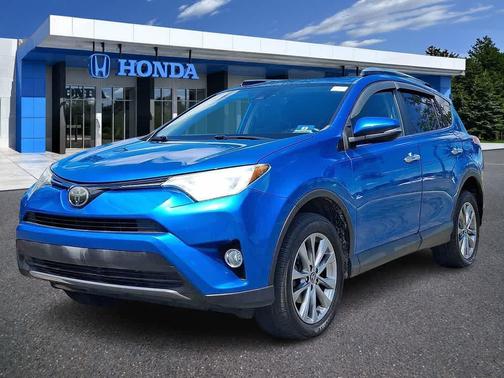 Electric Storm Blue 2017 Toyota RAV4 Limited