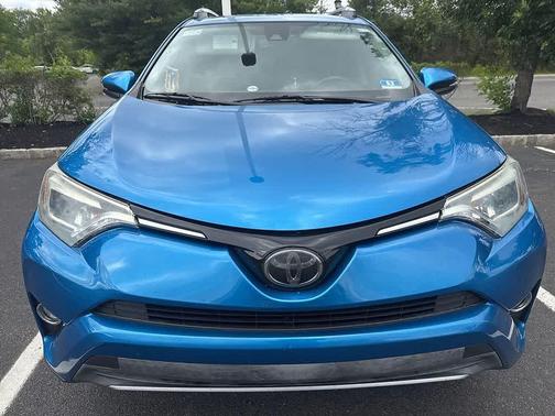Electric Storm Blue 2017 Toyota RAV4 Limited