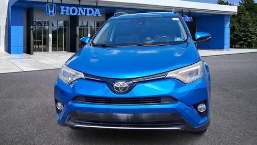 Electric Storm Blue 2017 Toyota RAV4 Limited