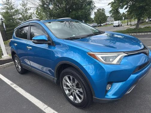 Electric Storm Blue 2017 Toyota RAV4 Limited