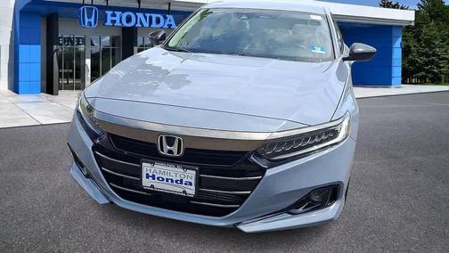 Sonic Gray Pearl 2021 Honda Accord Sport SE 1.5T