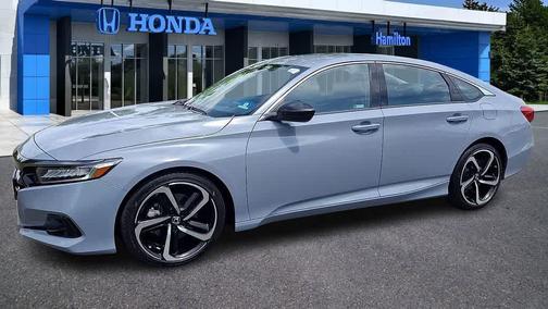 Sonic Gray Pearl 2021 Honda Accord Sport SE 1.5T