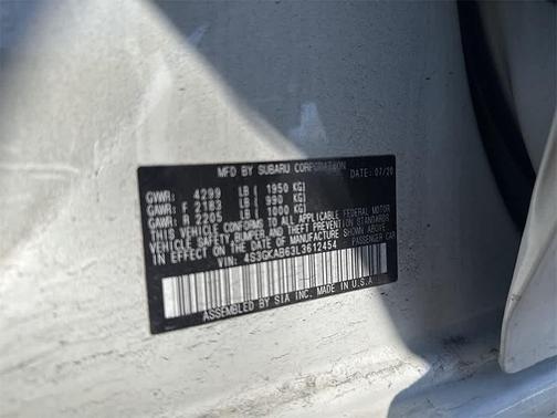 2020 Subaru Impreza Sedan