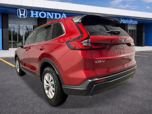 Radiant Red Metallic 2026 Honda CR-V LX AWD
