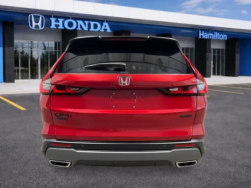Radiant Red Metallic 2026 Honda CR-V Hybrid Sport-L AWD