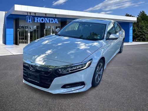 Platinum White Pearl 2020 Honda Accord EX 1.5T
