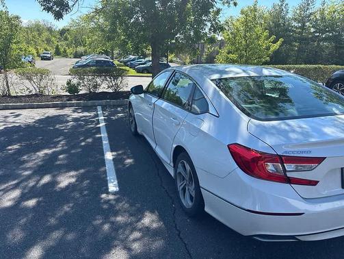 Platinum White Pearl 2020 Honda Accord EX 1.5T