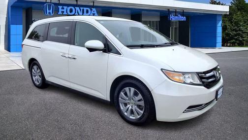 White 2015 Honda Odyssey EX-L