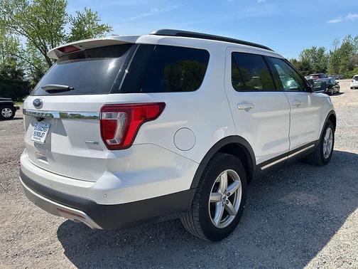 WHITE PLATINUM MET TRI-COAT 2017 Ford Explorer XLT